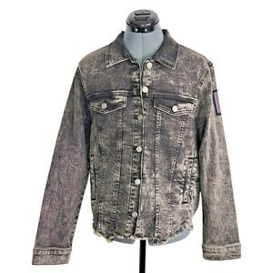 Zumba Wear Jean‎ Jacket Size L